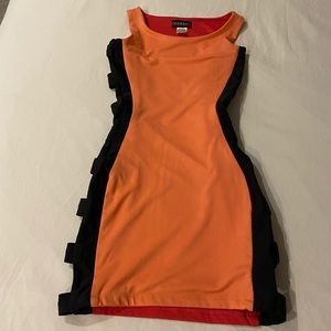 Extra sexy tight dress with open sides